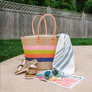 Gorgeous woven tote bag